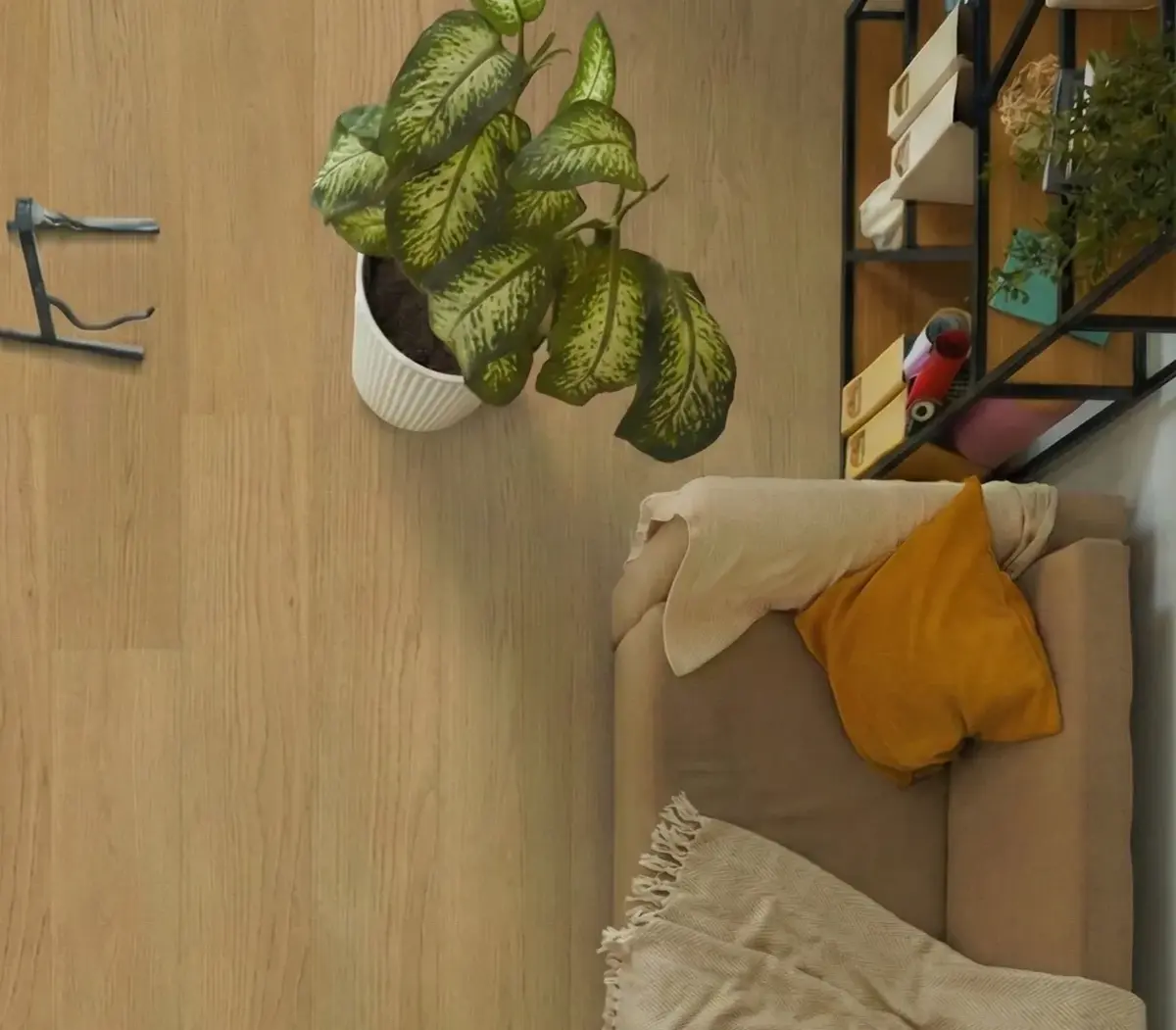 Room with 'Jangal Naturale' flooring